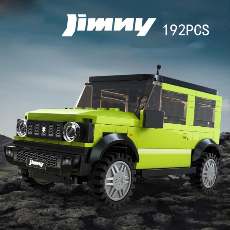 Lego Technic - Jeep Verte Jimmy 1032 Pièces