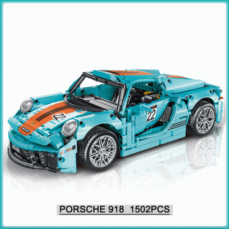 LEGO Technic Porsche 918 en Noir - L'Élégance de l'Ingénierie