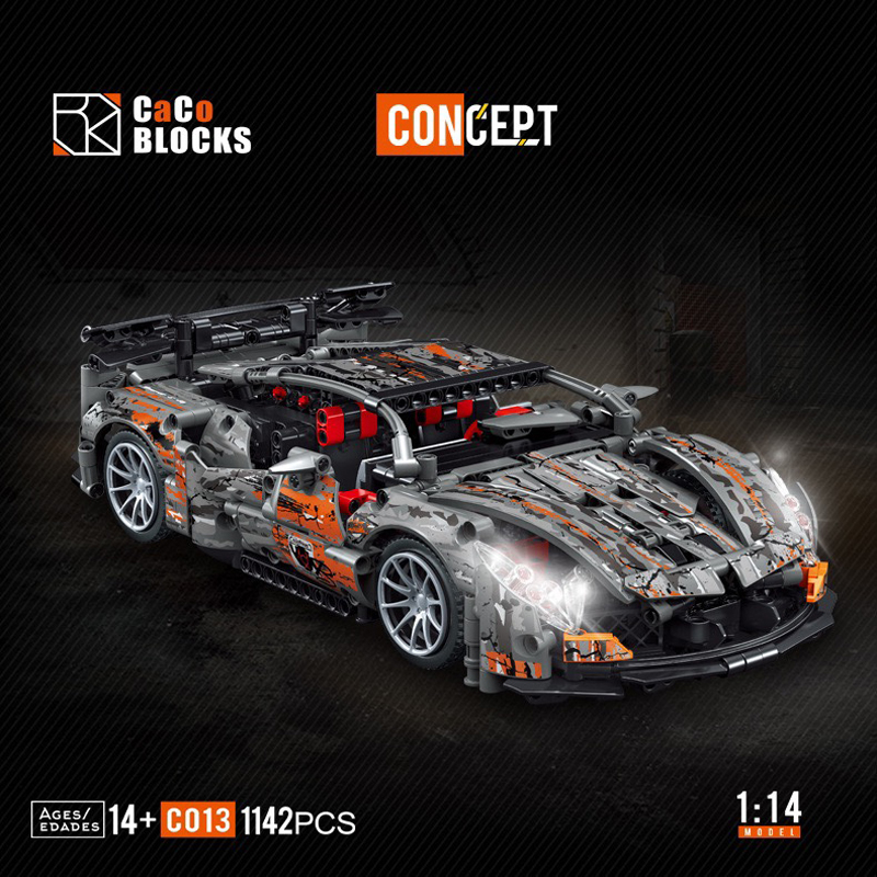 McLaren P1 Speed - Compatible avec Lego Technic - 1142 Pièces