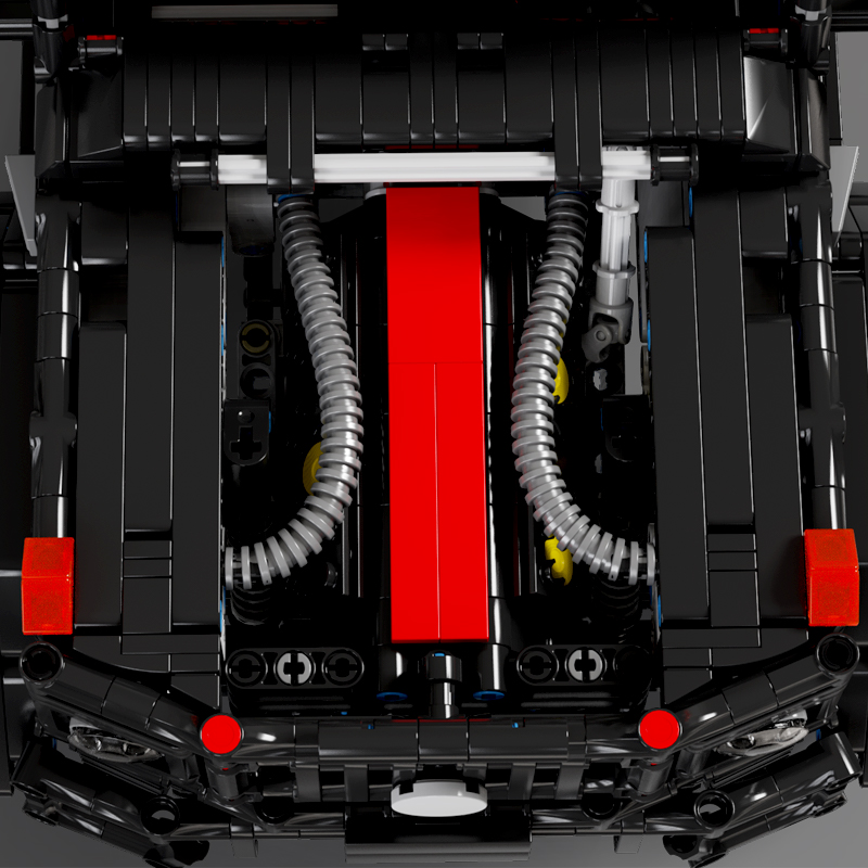 Briques de Construction Technic Similaires à la LEGO Technic Jeep - 2829 Pièces