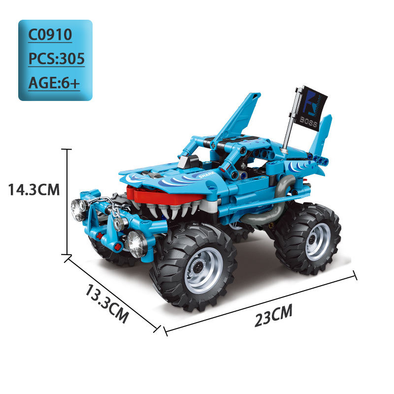 Briques de Construction Monster Compatible Avec Lego Technic
