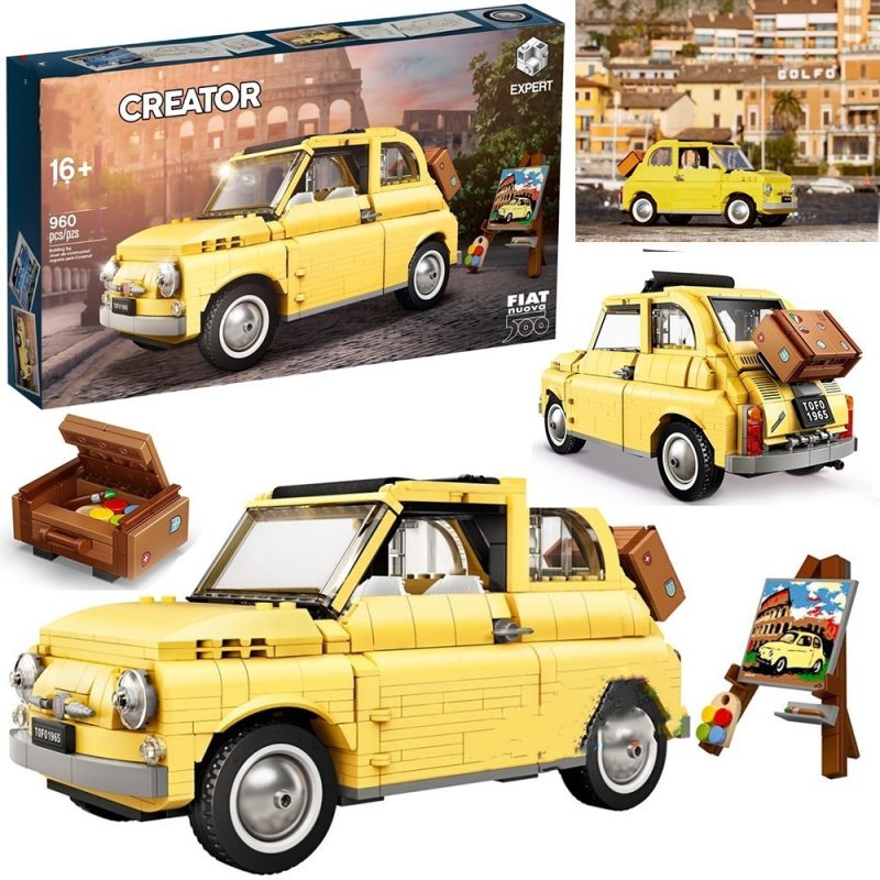 Lego Technic Fiat Nuova 500 - 998 Pièces