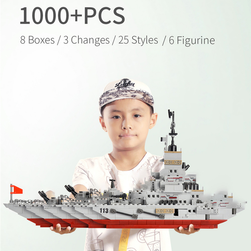 Lego Technic bateaux de la marine et avions de l'armée - 25 styles différents