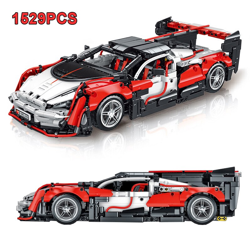Briques de Construction Technic Similaires à la LEGO Technic Voiture McLaren Sabre - 1529 Pièces