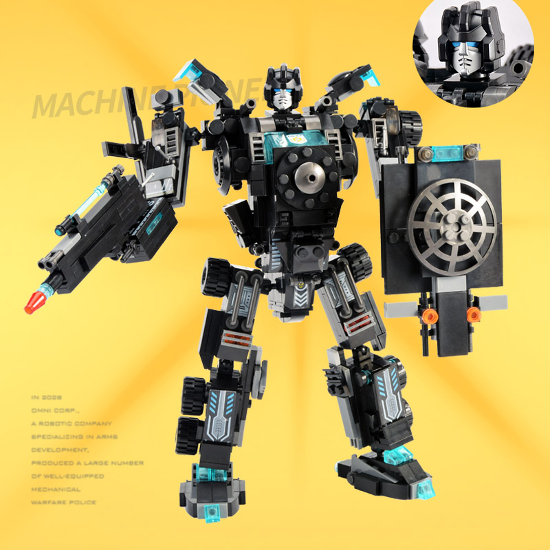 Briques de Construction Compatible avec LEGO Technic – Ensemble Police Fighter