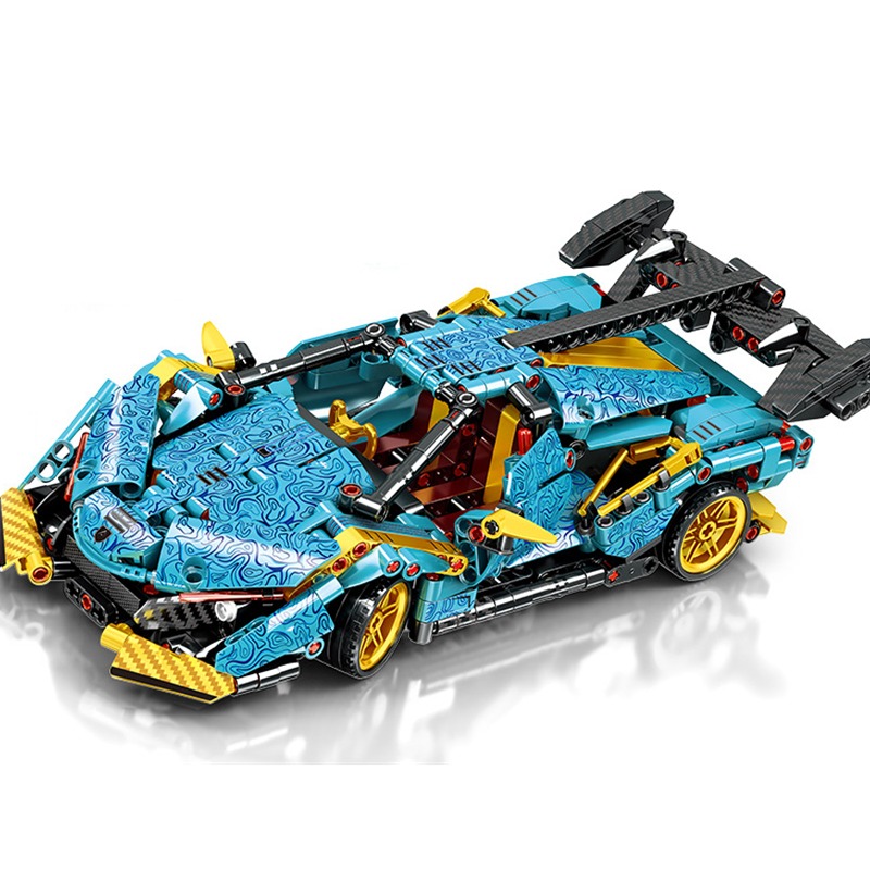Briques de Construction Technic Similaire à Lego Technic - Racing Champions Car Série 4