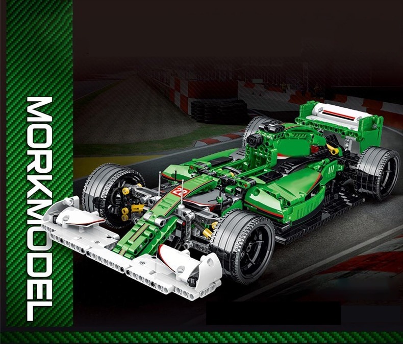 Voiture Technic Advanced Green Formula 1