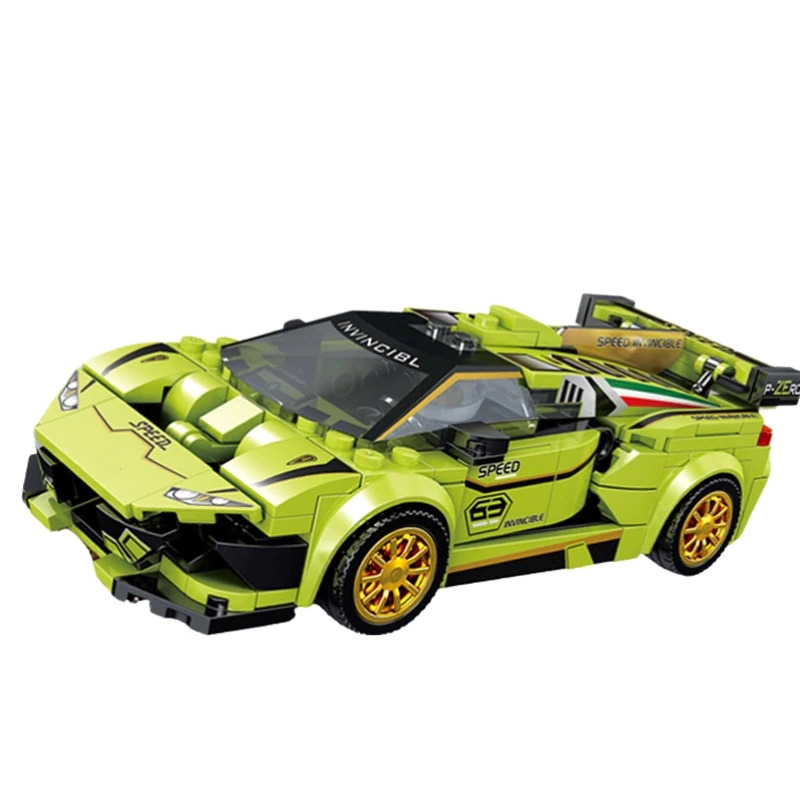 Briques de Construction Compatible avec LEGO Technic - Voiture Lamborghini Aventador - 319 Pièces