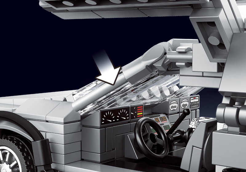Lego Technic Voiture Voiture film retour vers le futur