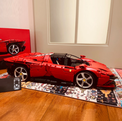 Briques de Construction Technic : Réplique Lego Technic Ferrari Daytona - 3700 Pièces