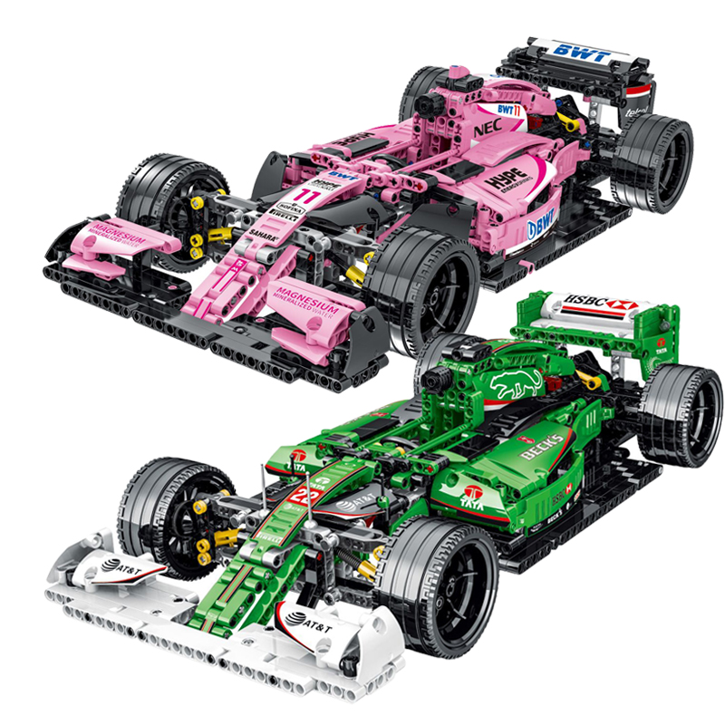 Briques de Construction Technic : Formule 1 Rose Lego Technic - 1116 Pièces