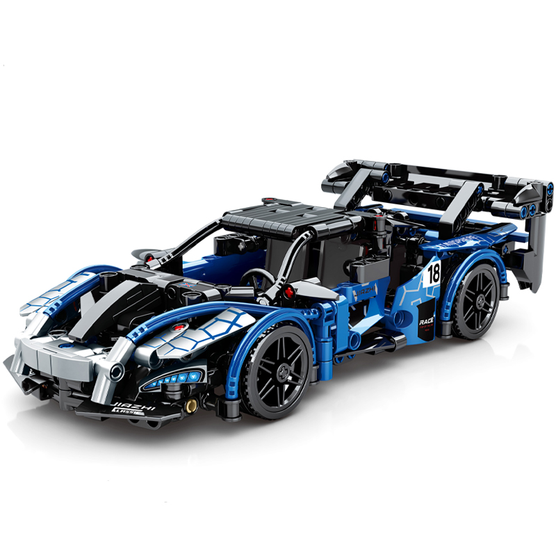 Briques de Construction Technic Compatible avec LEGO Technic - Voiture Senna GTR MOC LeTechnic