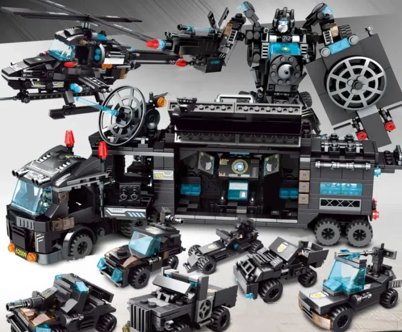 Lego Technic Ensemble Police de la ville avec 27 styles